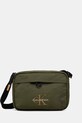 Torbica za okoli pasu Calvin Klein Tekstil zelena LV04D3117G