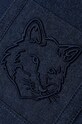 Maison Kitsuné torba Fox Head Small Tote granatowy LW05103WD4020