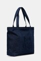 Maison Kitsuné torba jeansowa Fox Head Large Tote LW05104WD4020 granatowy AW25