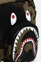A Bathing Ape saszetka Camo Shark zielony 001SGL301021M