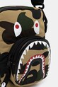 A Bathing Ape saszetka Camo Shark zielony 001SGL301021M