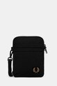 Fred Perry saszetka gładkie czarny L1194