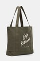 Café Kitsuné torba bawełniana Tote CKNU05101WW9001 zielony AW25