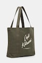 Café Kitsuné torba bawełniana Tote CKNU05101WW9001 zielony AW25