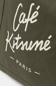Café Kitsuné torba bawełniana Tote zielony CKNU05101WW9001