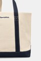 Akcesoria Sporty & Rich torba bawełniana Eden Crest Two Tone Tote BA00660673BE06 beżowy