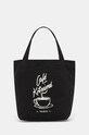 Café Kitsuné torba bawełniana Coffee Cup Mini Tote tekstylny czarny CKNU05107WW9001