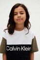 Calvin Klein Jeans t-shirt bawełniany dziecięcy IB0IB02528.104.116.9BYA czarny