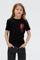 Calvin Klein Jeans t-shirt bawełniany nadruk czarny IB0IB02532.9BYA