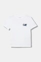 Calvin Klein Jeans t-shirt bawełniany dziecięcy IB0IB02544.9BYA biały AW25