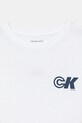 Calvin Klein Jeans t-shirt bawełniany dziecięcy biały IB0IB02544.9BYA