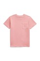 Polo Ralph Lauren t-shirt okrągły różowy 322970333009