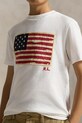 Polo Ralph Lauren tricou de bumbac pentru copii 323843794004 alb