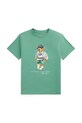 Polo Ralph Lauren t-shirt okrągły zielony 323973121001