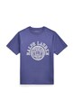Хлопковая футболка Polo Ralph Lauren хлопок тёмно-синий 323971317002