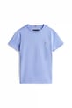 Детская хлопковая футболка Tommy Hilfiger KB0KB06879.74.122.9BYA голубой AW25