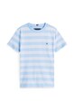 Tommy Hilfiger t-shirt bawełniany dziecięcy KB0KB06879.128.176.9BYA niebieski AW25