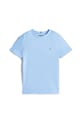 Dětské bavlněné tričko Tommy Hilfiger KB0KB06879.128.176.9BYA modrá AW25