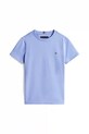 Детская хлопковая футболка Tommy Hilfiger KB0KB06879.128.176.9BYA голубой AW25