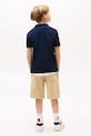 Tommy Hilfiger tricouri polo din bumbac pentru copii bleumarin KB0KB09711.9BYA