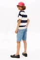Tommy Hilfiger t-shirt bawełniany dziecięcy granatowy KB0KB09809.116.122.9BYA