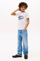 Мальчик Детская хлопковая футболка Tommy Hilfiger KB0KB09719.128.176.9BYA белый