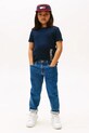 Chłopiec Tommy Hilfiger t-shirt KB0KB09870.9BYA granatowy