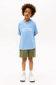 Chłopiec Tommy Hilfiger t-shirt bawełniany dziecięcy KB0KB09726.128.176.9BYA niebieski