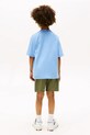 Tommy Hilfiger t-shirt bawełniany dziecięcy niebieski KB0KB09726.128.176.9BYA