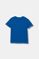 Guess t-shirt bawełniany dziecięcy L5YI03.K8HM4.9BYA niebieski AW25