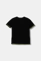 Guess t-shirt bawełniany dziecięcy L5YI03.K8HM4.9BYA czarny AW25
