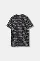 Guess t-shirt bawełniany dziecięcy L5YI05.K8HM4.9BYA czarny AW25