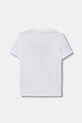Guess t-shirt bawełniany dziecięcy L5YI07.K8HM4.9BYA biały AW25