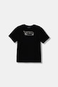 Guess t-shirt bawełniany dziecięcy nadruk czarny L5YI08.K8HM4.9BYA
