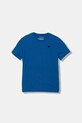 Guess t-shirt bawełniany dziecięcy bawełna niebieski L5YI12.K8HM4.9BYA