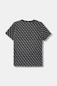 Guess t-shirt bawełniany dziecięcy L5YI19.K8HM4.9BYA niebieski AW25