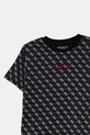 Chłopiec Guess t-shirt bawełniany dziecięcy L5YI19.K8HM4.9BYA niebieski