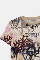 Chłopiec Guess t-shirt bawełniany dziecięcy L5YI19.K8HM4.9BYA niebieski