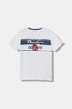 Guess t-shirt bawełniany dziecięcy nadruk biały L5YI22.K8HM4.9BYA