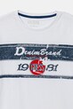 Chłopiec Guess t-shirt bawełniany dziecięcy L5YI22.K8HM4.9BYA biały