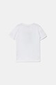 Guess tricou de bumbac pentru copii L5YI25.K8HM4.9BYA alb AW25