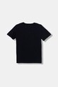 Guess t-shirt bawełniany dziecięcy L5YI29.K8HM4.9BYA granatowy AW25