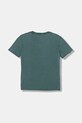 Guess t-shirt bawełniany dziecięcy L5YI31.I3Z14.9BYA zielony AW25