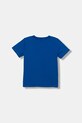 Guess t-shirt bawełniany dziecięcy N5YI00.K8HM4.9BYA niebieski AW25