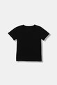 Guess t-shirt bawełniany dziecięcy N5YI00.K8HM4.9BYA czarny AW25