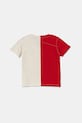Guess t-shirt bawełniany dziecięcy N5YI06.K8HM4.9BYA czerwony AW25