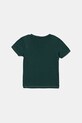 Guess t-shirt bawełniany dziecięcy N5YI11.K8HM4.9BYA zielony AW25