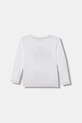 Guess longsleeve bawełniany dziecięcy N5YI13.K8HM0.9BYA biały AW25