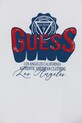 Chłopiec Guess longsleeve bawełniany dziecięcy N5YI13.K8HM0.9BYA biały