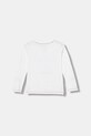 Guess longsleeve bawełniany dziecięcy N5YI18.K8HM0.9BYA biały AW25
